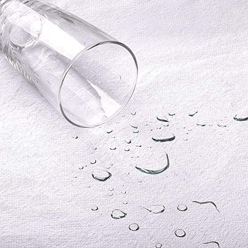 Protector De Colchon Impermeable Matrimonial Utopia Bedding Blanco Liso Matrimonial