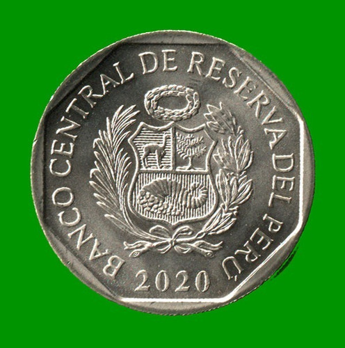 Moneda Peru 1 Sol, Conmemorativa, Heroinas, Año 2020, Nueva.