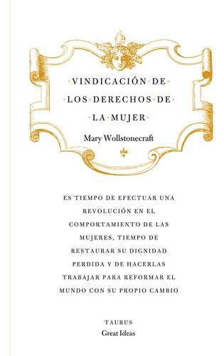 Vindicacion De Los Derechos De La Mujer - Wollstonecraft,...