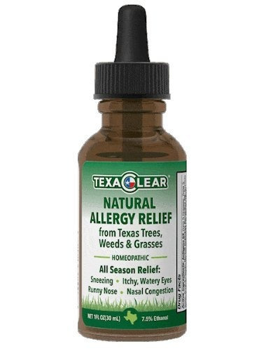 Texaclear Natural Alivio De La Alergia Drops- Seguro, Remedi