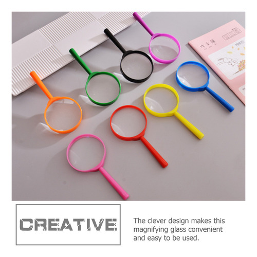 . 18 Pcs Lupa 60mm Portátil De Juguete For Niños Pequeños