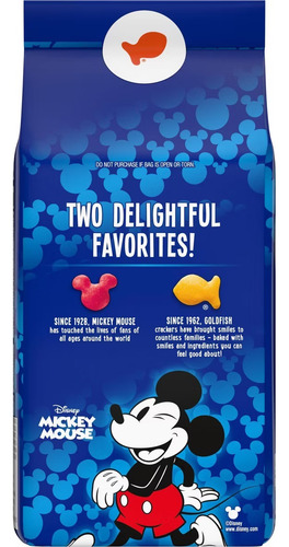 Galletas Goldfish Mickey Mouse Disney Importadas Usa