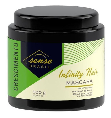 Máscara Crescimento Infinity Hair Sense Brasil 500g