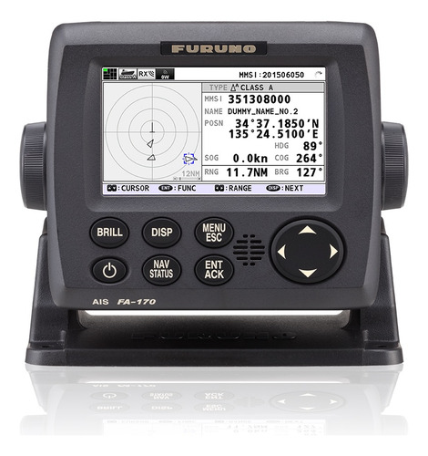 Furuno Fa170 Transponder Fa170 Con Pantalla Lcd Con Pantalla