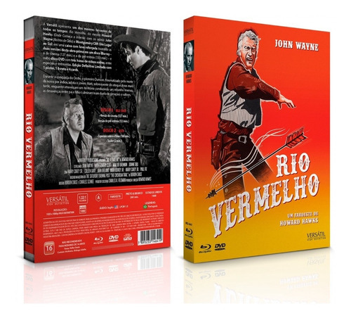 Blu-ray Rio Vermelho - Faroeste / Howard Hawks - John Wayne