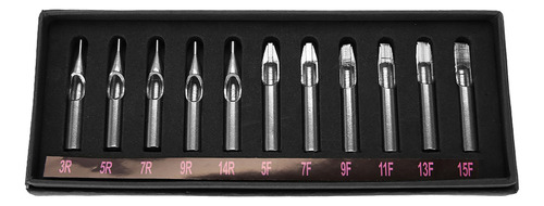 Qd1 Agujas Con Puntas De Boquilla Para Tatuajes De Acero