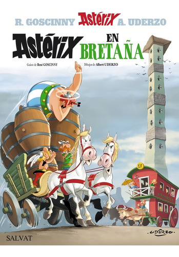 Asterix en Bretaña, de Rene Goscinny. Editorial Bruno en español