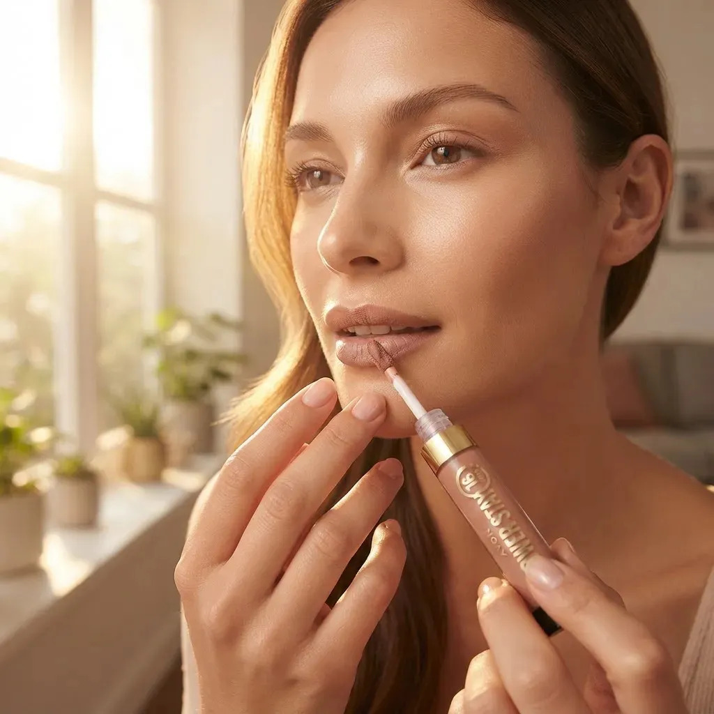 Avon Batom Líquido Matte Power Stay Nude Caramelito 6ml — miniatura 6