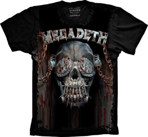 Camiseta Plus Size - Banda - Megadeth