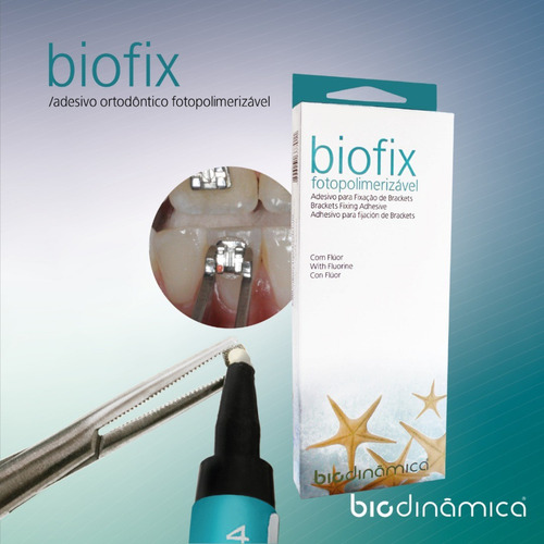 Cola Para Braquetes Aparelho Ortodôntico Biofix Biodinâmica