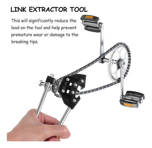 Práctico Separador De Cadenas Para Bicicletas Y Motocicletas