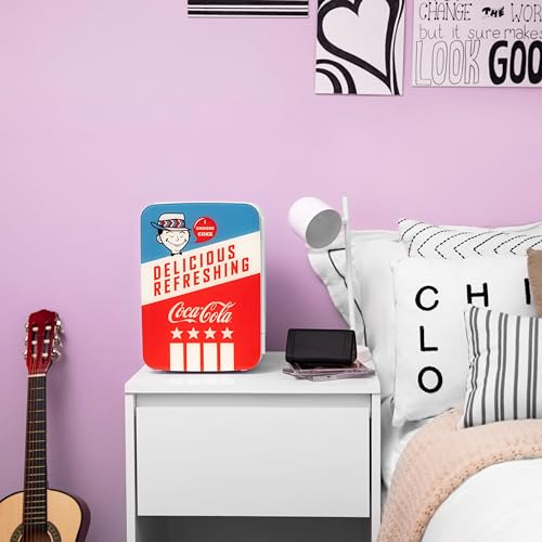 Mini Nevera Coca-cola Americana Retro (10 Litros / 12 Latas)
