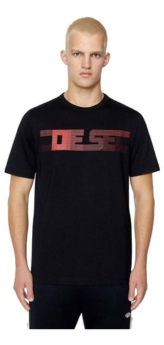 Polo Diesel T-just-e19 Black Hombre