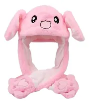 Comprar Gorro Kawaii De Conejo Con Orejas Moviles Kpop Toda Edad