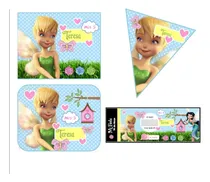 Comprar Kit Imprimible Tinkerbell Decoración Cumpleaños Candy Bar