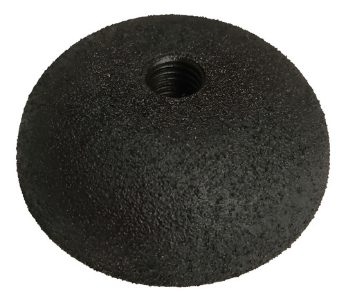 Disco Abaulada 8 Cm Diamante Negro - Rosca M14 Grão 80