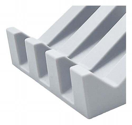 2 X 2 Jaboneras Para Baño, Bandeja De Drenaje De Agua, Gris