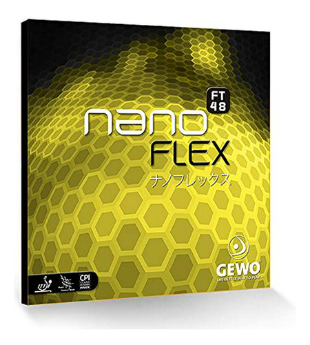 Brand: Gewo Nanoflex Ft 48 Table Tennis Rubber,