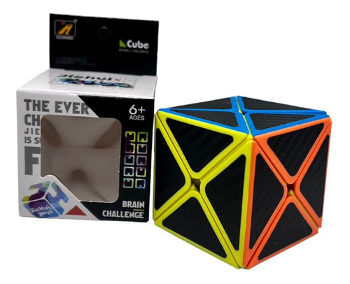 Melhor Cubo Mágico Profissional Skewb Sticklerless Estrutura Stickerless