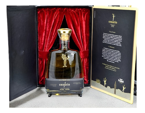 Kit Cachaça Velho Alambique Cenário Blend De Madeiras