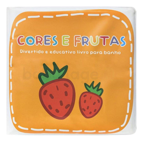 Livro Livrinho Banho Cores E Frutas - Multikids Baby Bb1139
