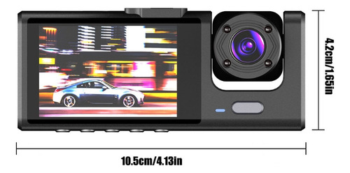 Qw Cámara Para Auto Dvr De Hd 1080p Frontal Interior Y