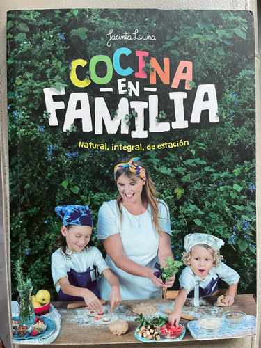 Libro Cocina En Familia. Jacinta Luna. Igual A Nuevo