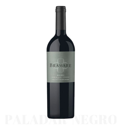 Vino Bramare Lujan De Cuyo Malbec Paladar Negro