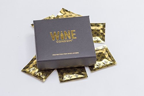 Wine Condoms Tapon Para Botella Bebida Envoltura Papel