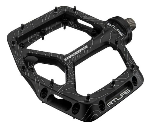 Race Face Pedal Atlas, 22, Negro