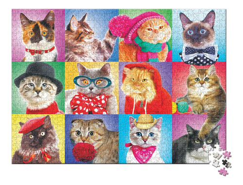 Eurographics Silly Cats Puzzle De 300 Piezas