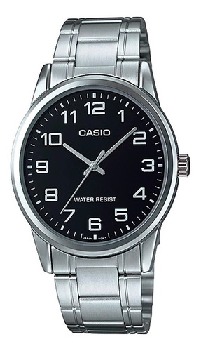 Reloj Casio Ltp-v001d-1b Análogo Pulso Metálico Multiaguja