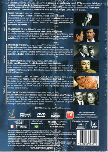 Dvd Filme Noir Frances 4 Com Cards - Versatil Bonellihq N20