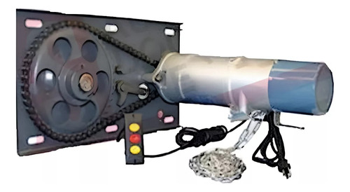 Kit Motor Enrollable Lateral P/ Cortina Qilin 600k 120v Frecuencia 60 Hz