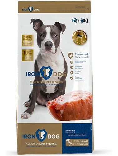 Alimento Iron Dog Adulto 9 Kg