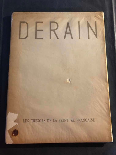 Antiguo Libro Derain Pintura Francesa. 53346.