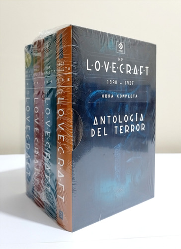 H.p. Lovecraft - Obra Completa  / 4 Libros Tapa Dura En Caja