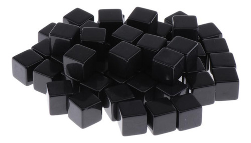 50 Piezas Borde Cuadrado De 6 Caras Dados D6 Rpg Para Niños