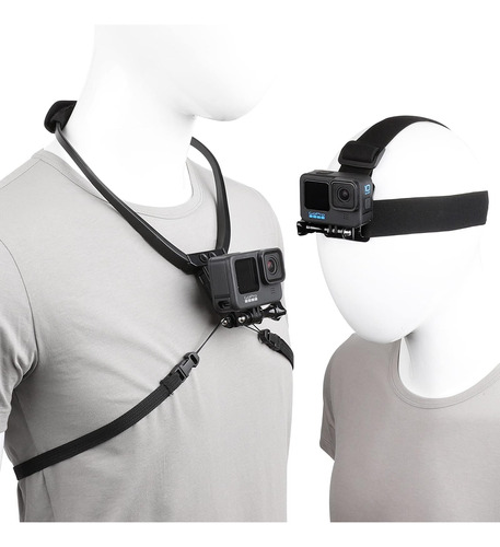 Pellking Head Strap Mount Selfie Neck Holder Kit De Montaje 