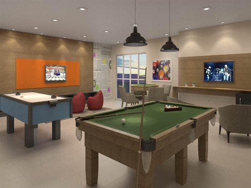 Imagem 13 de 30 de Apartamento Em Campo Da Aviação, Praia Grande/sp De 57m² 1 Quartos À Venda Por R$ 355.957,20 - Ap1781413-s