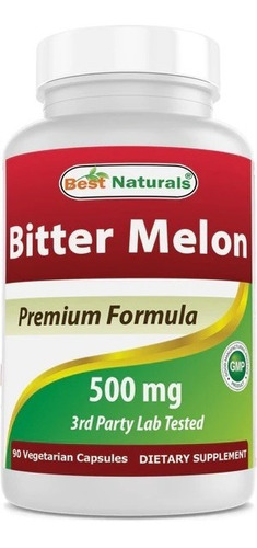 Best Naturals | Melón Amargo | 500mg | 90 Capsulas Vegetales