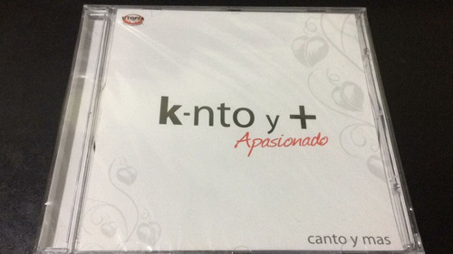 K-nto Y Mas  Apasionado  Cd Nuevo Cerrado