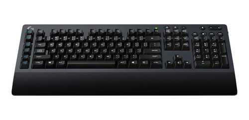Imagen 2 de 5 de Teclado gamer bluetooth Logitech Serie G G613 QWERTY Romer-G Tactile inglés US color negro