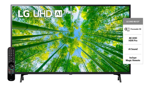 Smart Tv 4k Uhd 43  LG Thinq Ai Uq8050