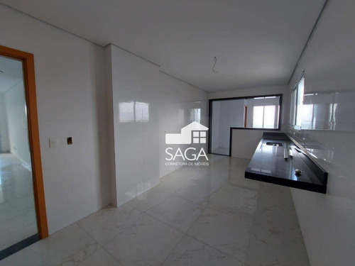 Imagem 12 de 30 de Vista Mar! Alto Padrão! Financiamento Direto! Apartamento Com 4 Dormitórios À Venda, 153 M² Por R$ 1.650.000 - Canto Do Forte - Praia Grande/sp - Ap3972