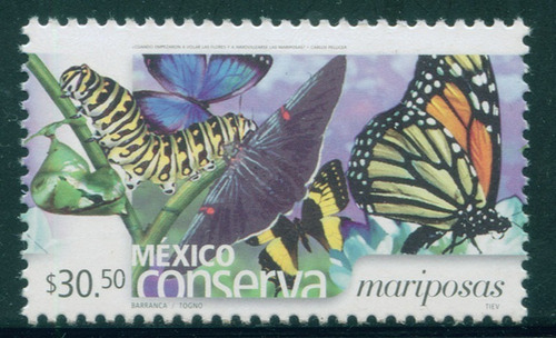 Mexico 2005 Beater Series3 Timbres Dif 30.50 Fotos Des. Fi