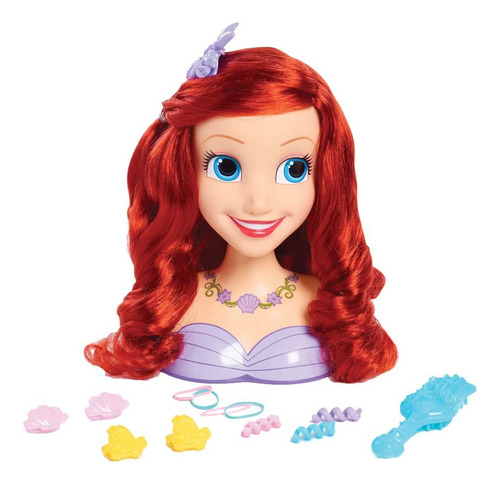 Cabezal De Peinado De La Princesa Ariel De Disney Con Acceso