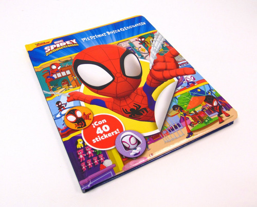 Libro Mi Primer Busca Y Encuentra Con 40 Stickers Spidey Tapa Dura 2024