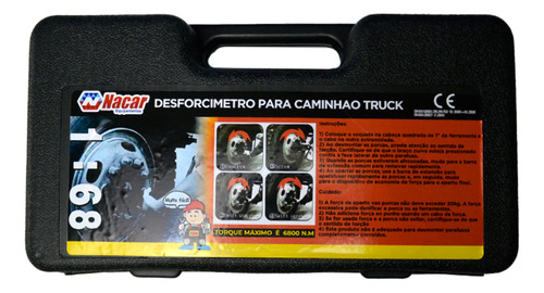 Desforcimetro Torqueador 680kg 1:68 Com 2 Soquetes 32 E 33