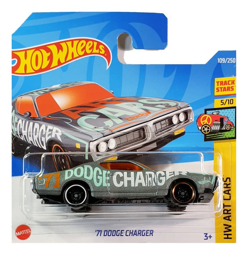 Hot Wheels 71 Dodge Charger Coleccionable